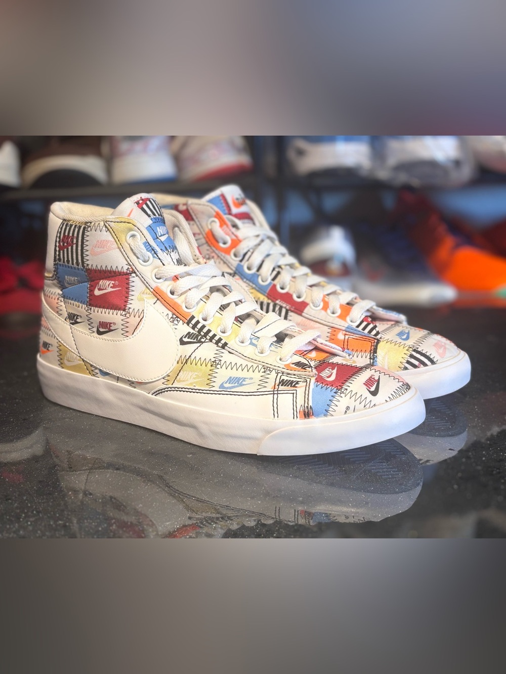 Nike Blazer Mid 'Patchwork' (2019) Multicolor - Men's Size 10 (CI9887-100)